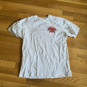 White Nike tee